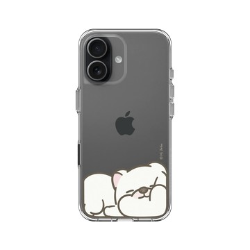 iPhone 17 Clear Case（相機按鈕） 透明 - 嗨小強 Hi John - 滿版小強