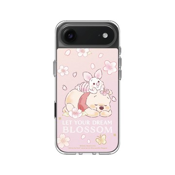 iPhone Air Clear Case（相機按鈕） 透明 - 迪士尼-小熊維尼 Disney Winnie The Pooh - 睡夢與花