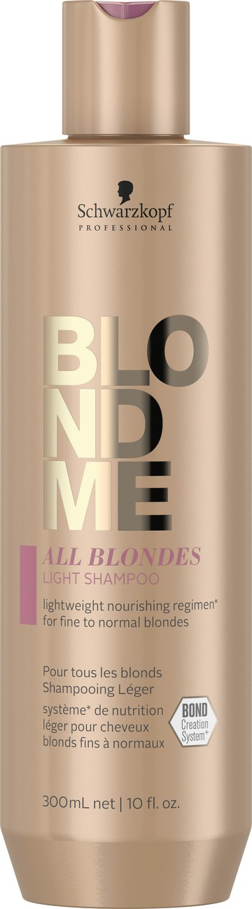 Schwarzkopf Professional BlondMe All Blondes Light Shampoo 300ml