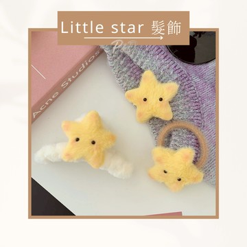 P&D台灣現貨🚀絨毛髮夾 鯊魚夾 鴨嘴夾 髮圈 髮飾 邊夾 瀏海夾 可愛兔兔髮飾 小星星造型髮夾 造型髮圈套組 可愛髮夾