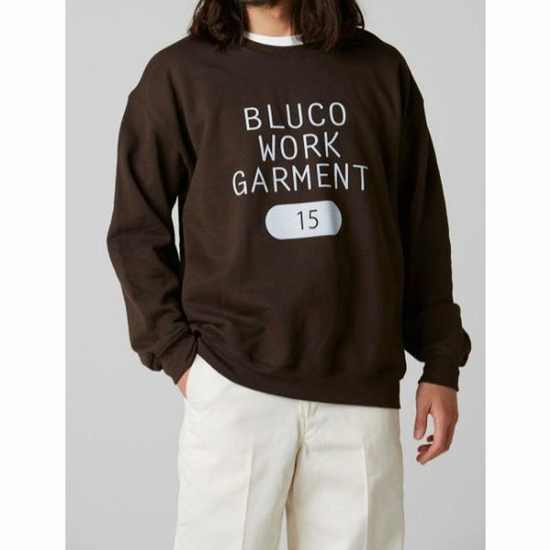 ブルコ BLUCO SWEAT SHIRTS -college- スウェット トレーナー カレッジ 