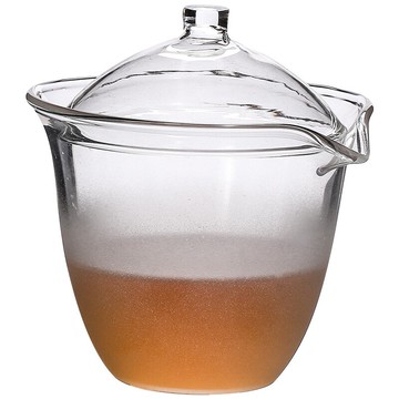 辰藝云霧玻璃蓋碗茶杯大號日式手工家用泡茶耐熱三才茶碗功夫茶具