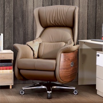 LOGIS邏爵家具｜尊爵御璽頭層真皮電動董事長椅 電腦椅 主管椅 視聽椅 總裁椅【A1656】