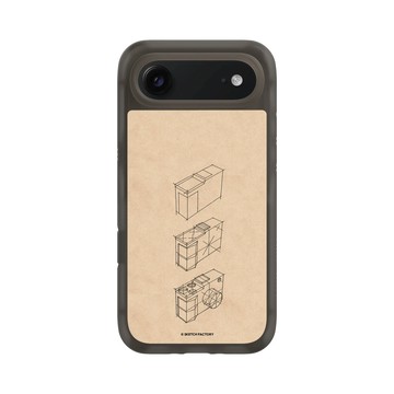 iPhone Air AirX 本質黑 - Sketch Factory - 相機素描