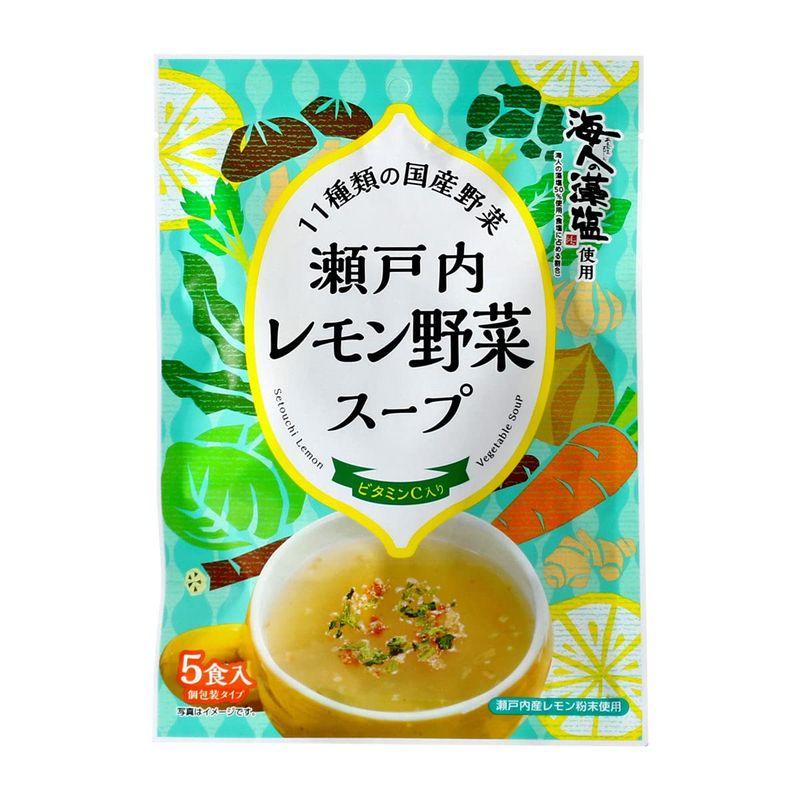 日東食品工業 スープ 瀬戸内レモン野菜スープ 42.5g(5袋)