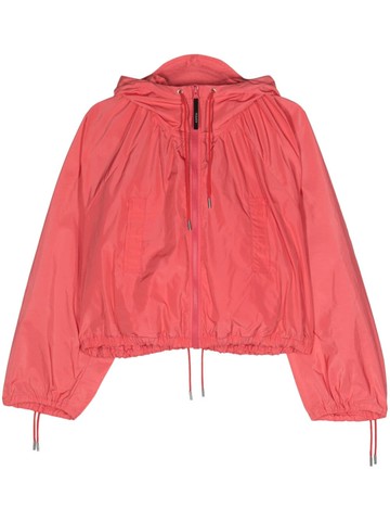 ASPESI - taffeta hooded jacket - women - Polyester - XS - Pink