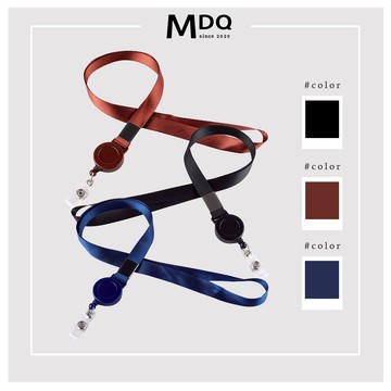 MDQ 伸縮繩 識別證伸縮繩 尼龍織帶掛繩  頸掛繩 素色掛繩 工作證吊牌 易拉扣證件帶  91D103