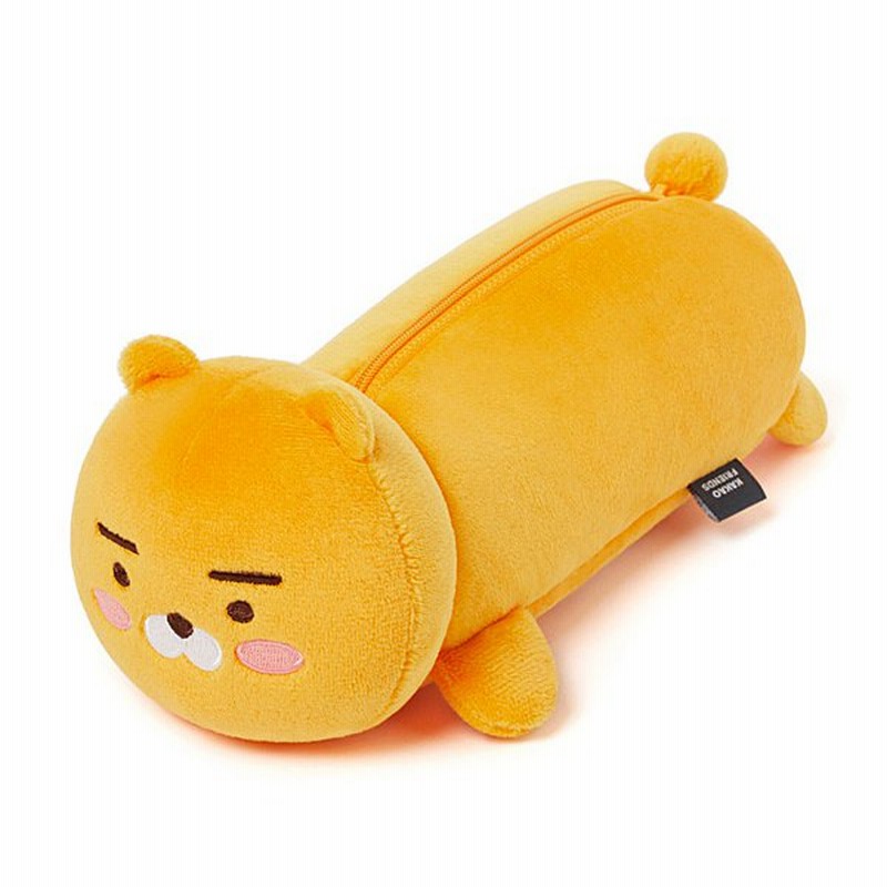 カカオフレンズ ぬいぐるみ ペンケース ライアン 韓国文具 文房具 筆箱 Kakao Friends かわいい 公式 通販 Lineポイント最大get Lineショッピング