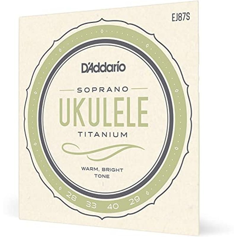 D'Addario ダダリオ ウクレレ弦 EJ87S Titanium Soprano ソプラノ 国内正規品 通販 LINEポイント最大0.5%GET  | LINEショッピング