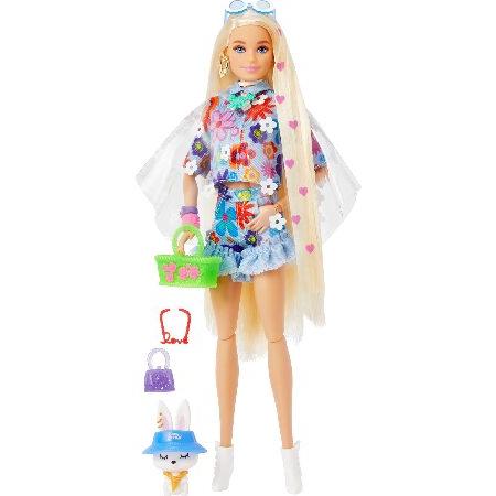 特別価格バービー(Barbie) エクストラドール in Floral ＆アクセサリー