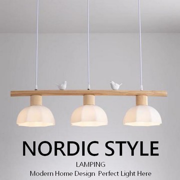 【威森家居】北歐 實木橫桿傘罩吊燈 新品現貨登場☆北歐吸頂燈美式壁燈工業風檯燈歐式立燈☆暢銷特價優惠 L180629