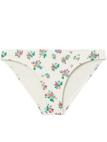tory burch floral print bikini bottom