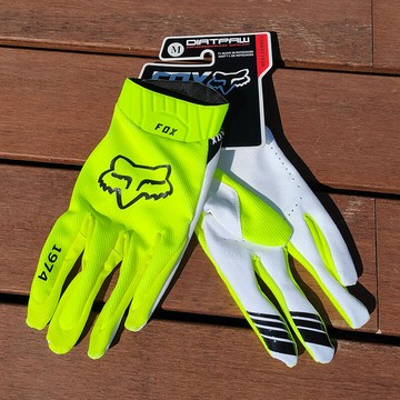 FOX騎行手套登山車全指單車機車自行車手套長指男女春秋透氣