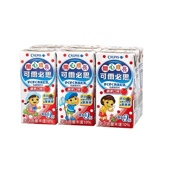 [家速配]開心成長可爾必思蘋果口味160ml