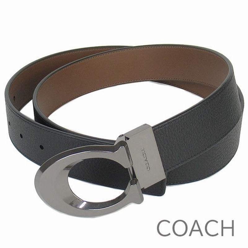 コーチ ベルト メンズ Coach リバーシブル ベルトカット可能 レザー 通販 Lineポイント最大0 5 Get Lineショッピング