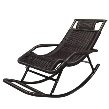 老年人躺椅大人搖椅懶人搖搖椅室內休閑椅戶外午睡客廳曬太陽家用[010209DD]