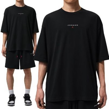 Nike As M J Flt Es 96 Os Pch Ss Crw 短袖 男款 黑色 寬鬆 IO0035-010