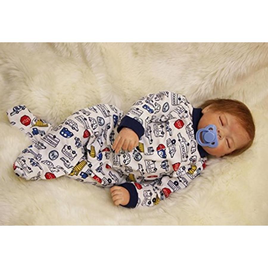 幼児用おもちゃ Sleeping Baby Boy Dolls 22 Inch Realistic Alive