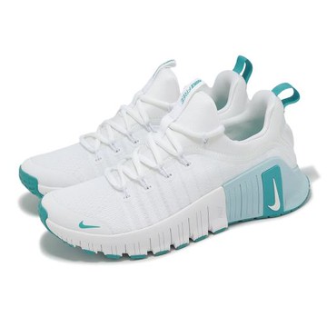Nike 訓練鞋 Wmns Free Metcon 6 女鞋 白 藍 健身 穩定 支撐 運動鞋 FJ7126-107