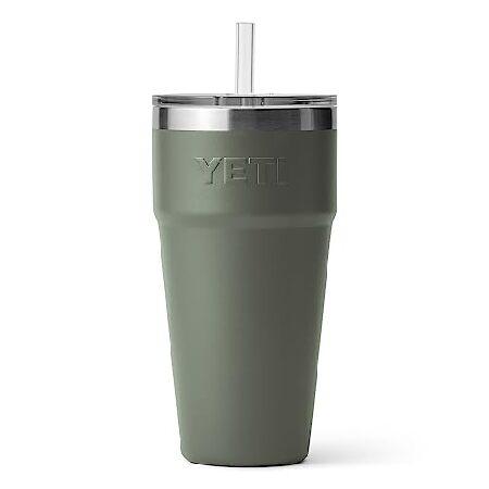 YETI Rambler 26 oz Straw Cup, Vacuum Insulated, Stainless Steel