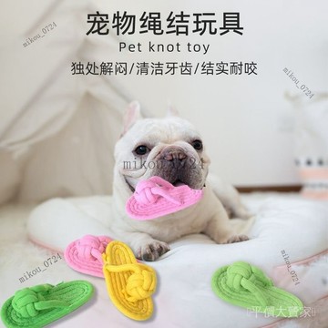 🎇免運特價✨狗狗磨牙玩具耐咬耐撕拖鞋小型犬狗防拆傢玩具衚蘿蔔訓練啃咬寵物#免運