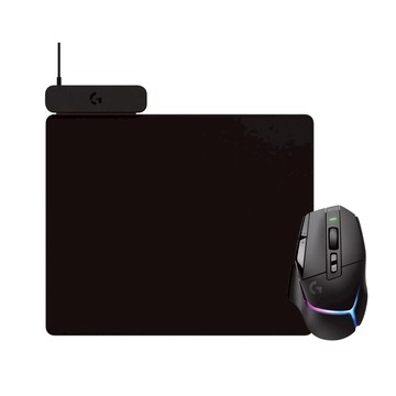 【推薦組合】POWERPLAY 2 無線充電鼠墊+G502 X Plus 炫光高效能無線電競滑鼠