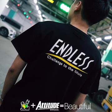 態度ATTITUDE日本JDM改裝車ENDLESS剎車重磅純棉短袖T恤文化衫