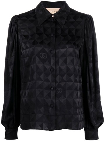 Gucci `Geometric Gg` Shirt