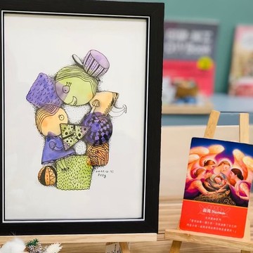 【DIY SCHOOL】線上學 - 天使卡探索式彩繪. 一頁水彩繪本