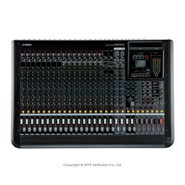 MGP24X YAMAHA 24通道的高品質混音機/16個單聲道和4個立體聲/48V幻象電源/一年保固