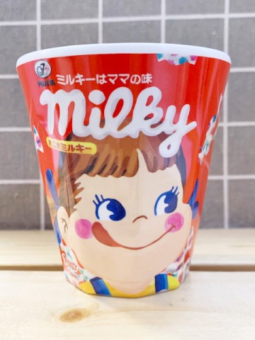 【震撼精品百貨】不二家牛奶妹_Peko~日本 不二家Peko 塑膠水杯/美耐皿杯(無握把)-糖果#07246