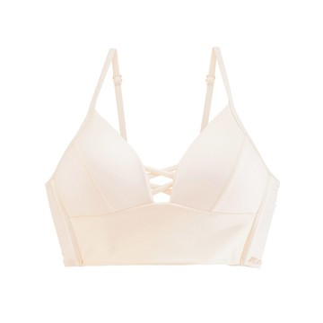 LeRêve－AIRise 肩帶馬甲式空氣比基尼－珍珠白 超集中 穩固不脫落 極致包覆 下加寬 馬甲 美胸比基尼