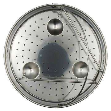 WMF 不鏽鋼有孔蒸盤加腳架 #0789426030 22cm 316不鏽鋼  1個