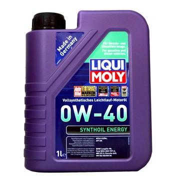LIQUI MOLY SYNTHOIL ENERGY 0W40 力魔 全合成機油 #9514【299免運領券再享折扣】
