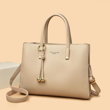 外貿手提包包女新款大容量托特包時尚大氣媽媽包通勤單肩斜挎包