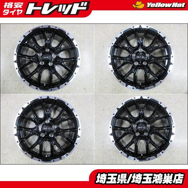 venes 17インチ 7Ｊ　5穴 PCD114.3インセット38 美品4本 送料無料 4本 新品 VENES SUV M7 17インチ ホイール セット 7J +