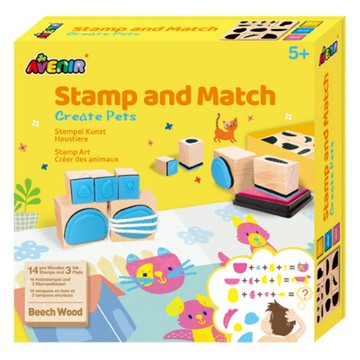 AVEnIR 印章彩繪系列 寵物創作  黃色  1盒