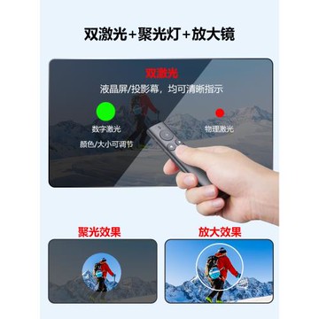 諾為N95 Spotlight激光翻頁筆ppt遙控器教師用希沃電子白板多媒
