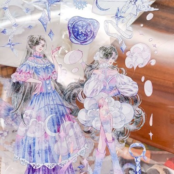 NO.1128_微光星晞Dawn Starlight / 紙膠帶 Masking Tape