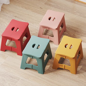 折疊凳板凳小凳子便攜家用省空間結實可疊放塑料換鞋兒童馬扎椅子