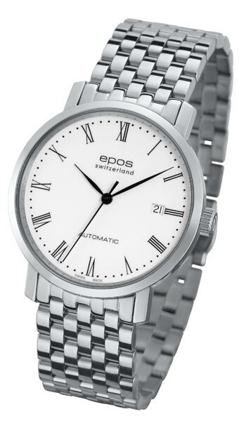 epos 愛寶時 3387.152.20.20.30 簡約羅馬機械腕錶/白面39mm｜樂天全館特惠中★指定刷卡回饋10%