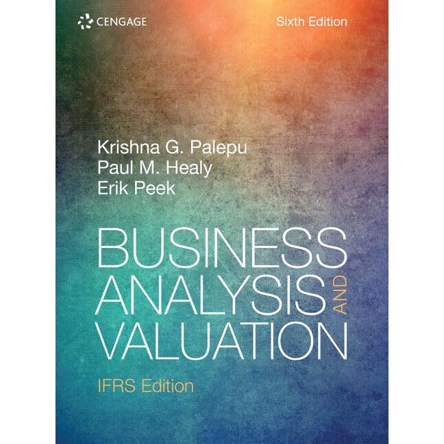 Business Analysis and Valuation: IFRS