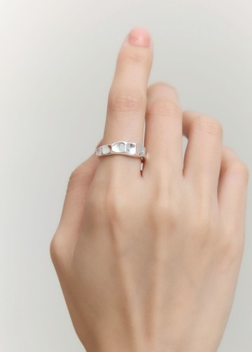 壓紋印記・純銀戒指