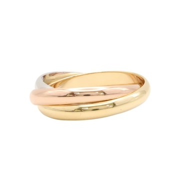 Cartier 卡地亞 Trinity 三環戒指 18K 三色三金 64 【二手名牌BRAND OFF】