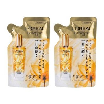 L Oréal 巴黎萊雅 金緻護髮精油 金色款 90ml(補充包) 兩入組 公司貨