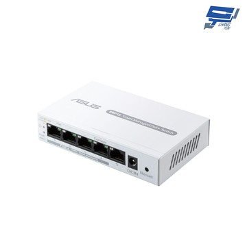 昌運監視器 asus華碩 ebp15 5 埠 gbe智慧網管 poe+ 交換器