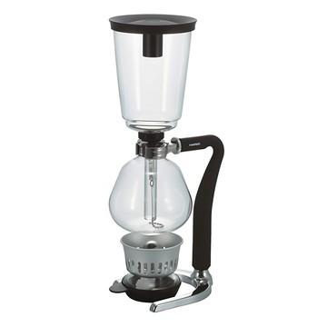 HARIO 好璃奧 新世代虹吸壺 600ml  黑色 + 透明  1組