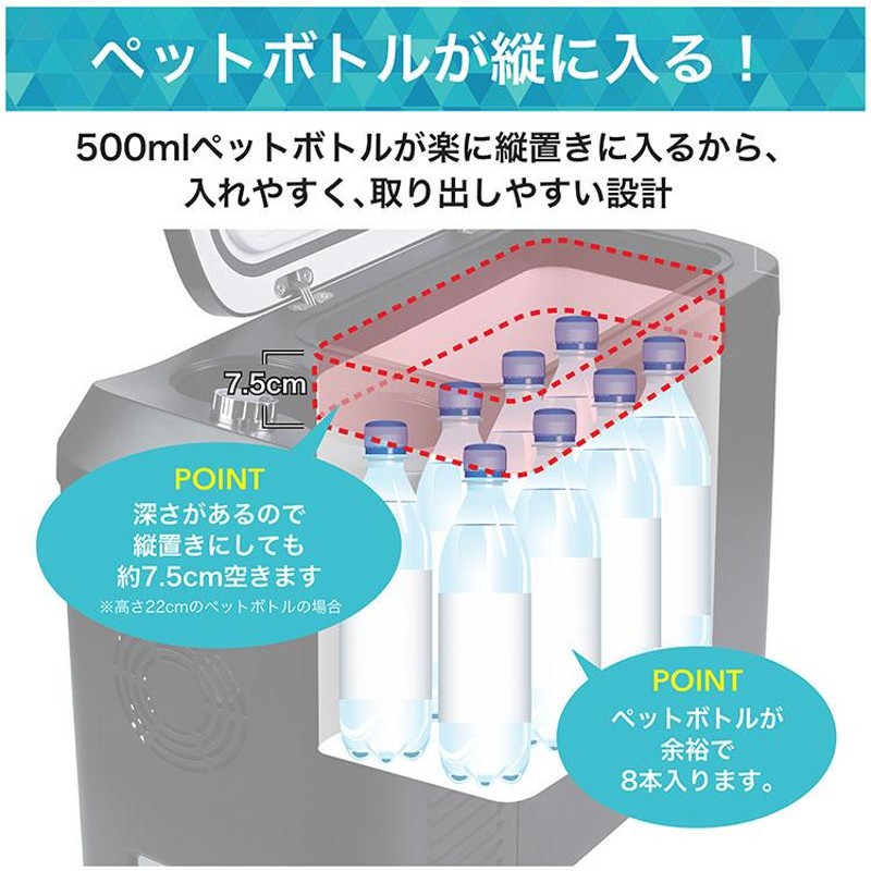 Qrey 車載 冷蔵冷凍庫 クーラーボックス ポータブル 保冷庫 | nate