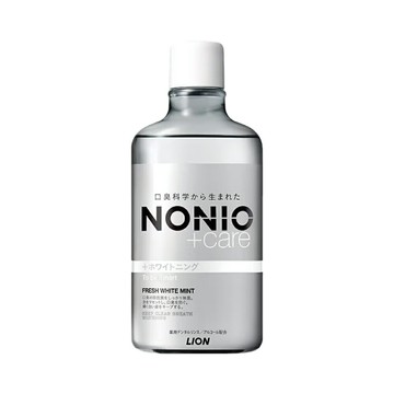 日本獅王 NONIO終結口氣漱口水-晶燦亮白 (600ml/瓶)【杏一】
