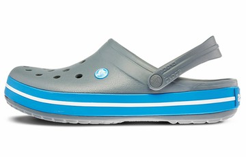 CROCS BEACH GRAY BLUE SANDALS GREY BLUE